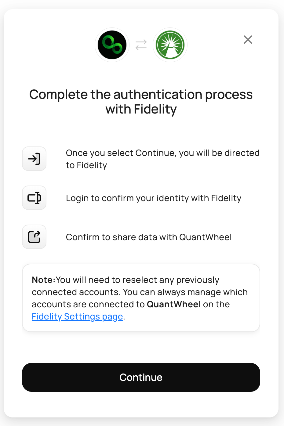 connect fidelity step 3
