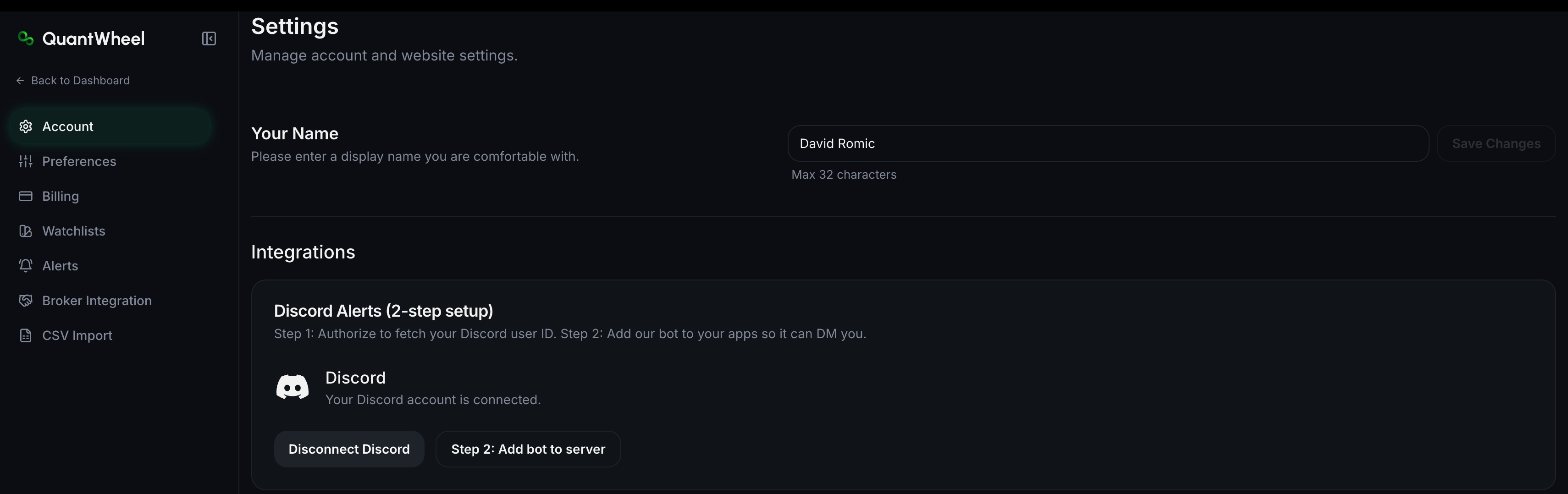 discord alerts not arriving step 1