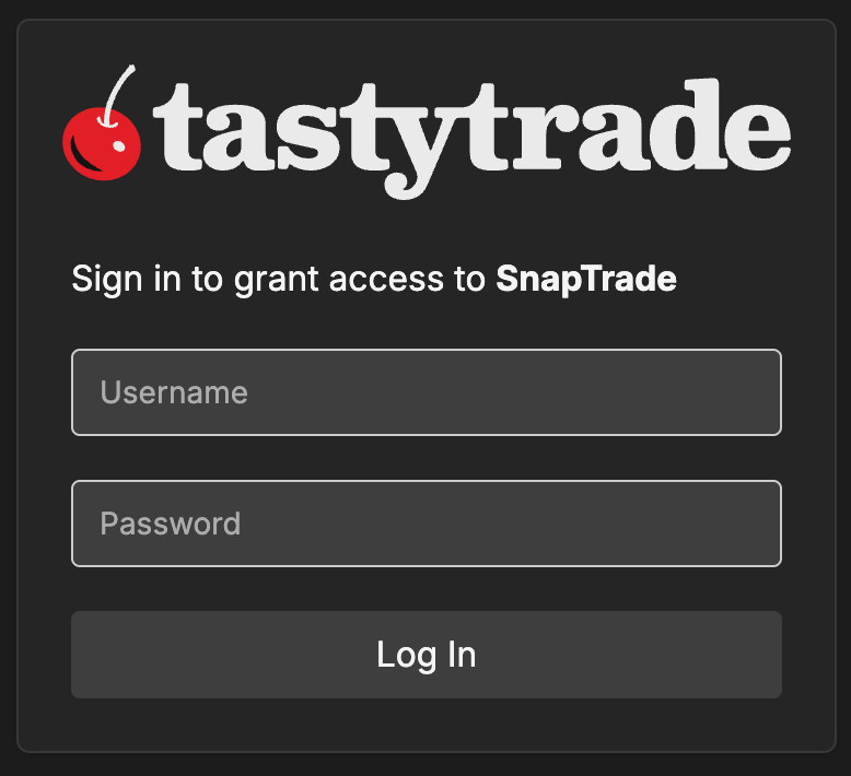 connect tastytrade step 4