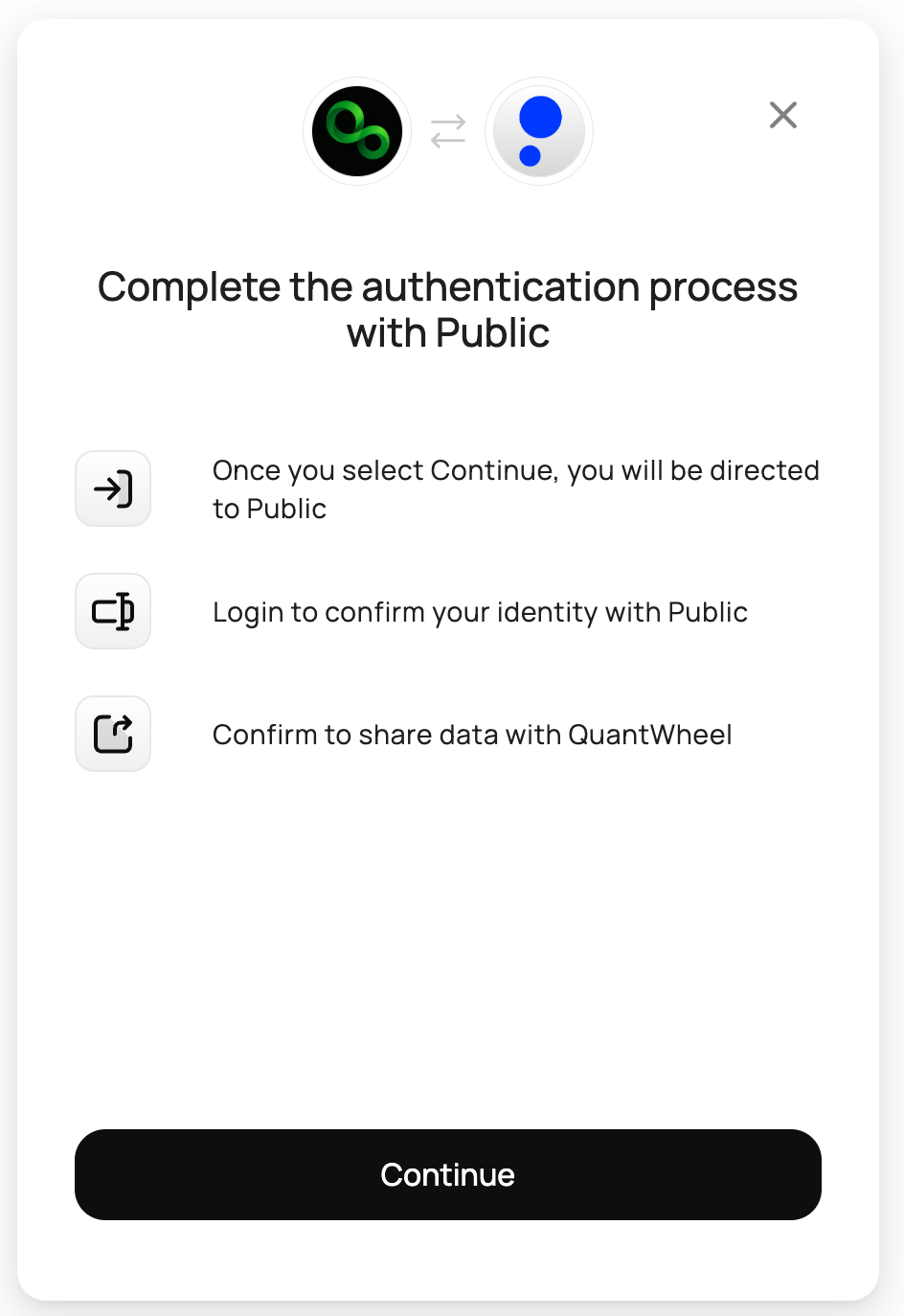 connect public step 3