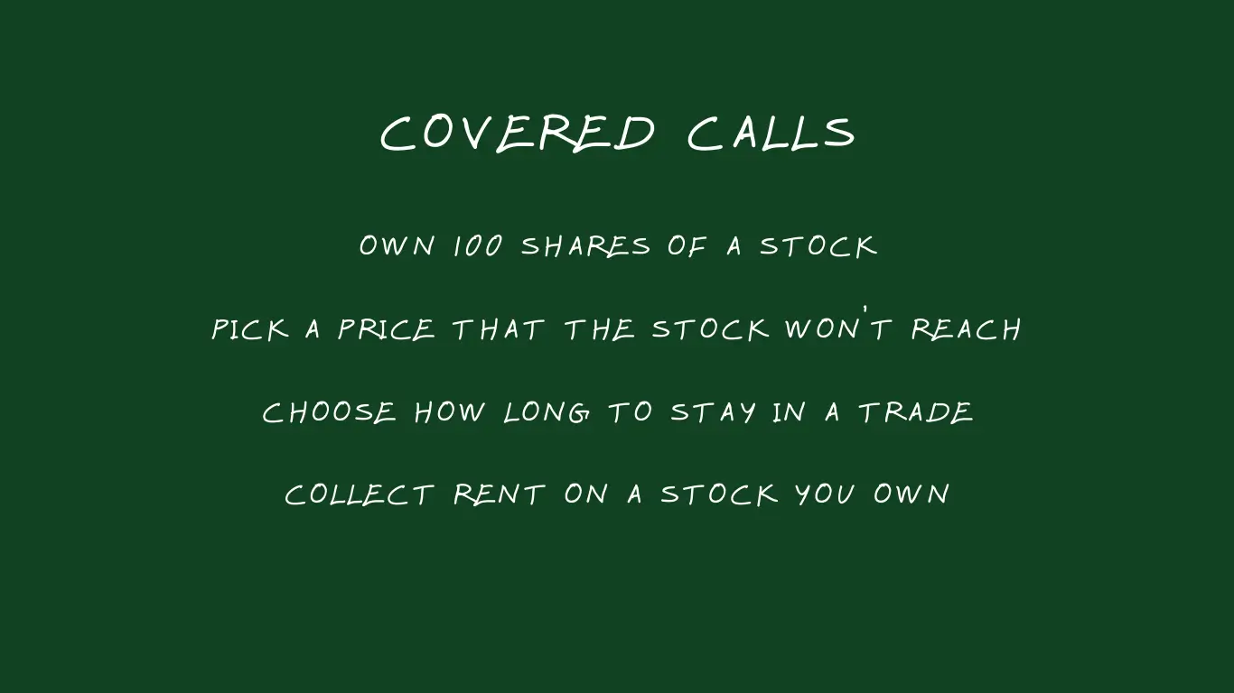 This step-by-step visual guide demonstrates how to sell covered calls by walking investors through income generation. Understanding how to sell covered calls starts with owning 100 shares as collateral, then choosing expiration dates covered calls like 30 DTE covered calls versus 45 DTE covered calls. You'll learn when to sell covered calls by determining how far OTM to sell covered calls and the best strike price for covered calls while managing covered call assignment risk. The tutorial shows when to sell covered calls through executing trades via your brokerage, collecting premium as the option writer using covered call timing strategy. Finally, master when to sell covered calls by knowing when to take profits covered calls, when to roll covered calls, and when to avoid covered calls to maximize your best time to sell covered calls for income decision.