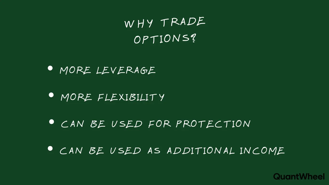 This dynamic image vividly illustrates what are options and why trade options, using a compelling roadmap analogy where a driver faces endless choices and alternatives at a bustling intersection representing the stock market's volatile scenarios. What are options? They're strategic paths and routes offering possibilities to profit from stock price swings on the underlying asset without full ownership risks, like a call option at a set strike price unlocking massive opportunities if prices surge. Traders choose options for decisions like leveraging small price premiums for huge potentials, hedging downsides, or generating income—far smarter selections than direct stock buys. What are options empowers strategies, plans, and methods such as call plays for bullish outcomes, with defined risks capping losses while opening avenues to prospects. The visual highlights approaches like income via selling options, speculating on variations in preferences, or navigating directions in choppy markets, making solutions accessible. What are options truly shines as versatile tactics for considerations like flexibility, low capital, and high-reward courses, contrasting rigid stock investments. By showing options as key to diverse potentials and savvy selections, it demystifies what are options for empowered trading journeys.